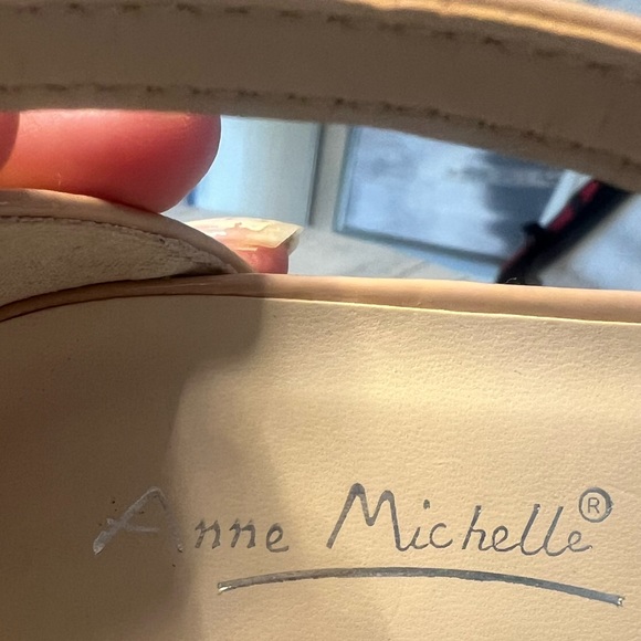 Anne Michelle Exception Women’s Single Band Open Toe Stiletto Heel Shoe 10 - Picture 5 of 14